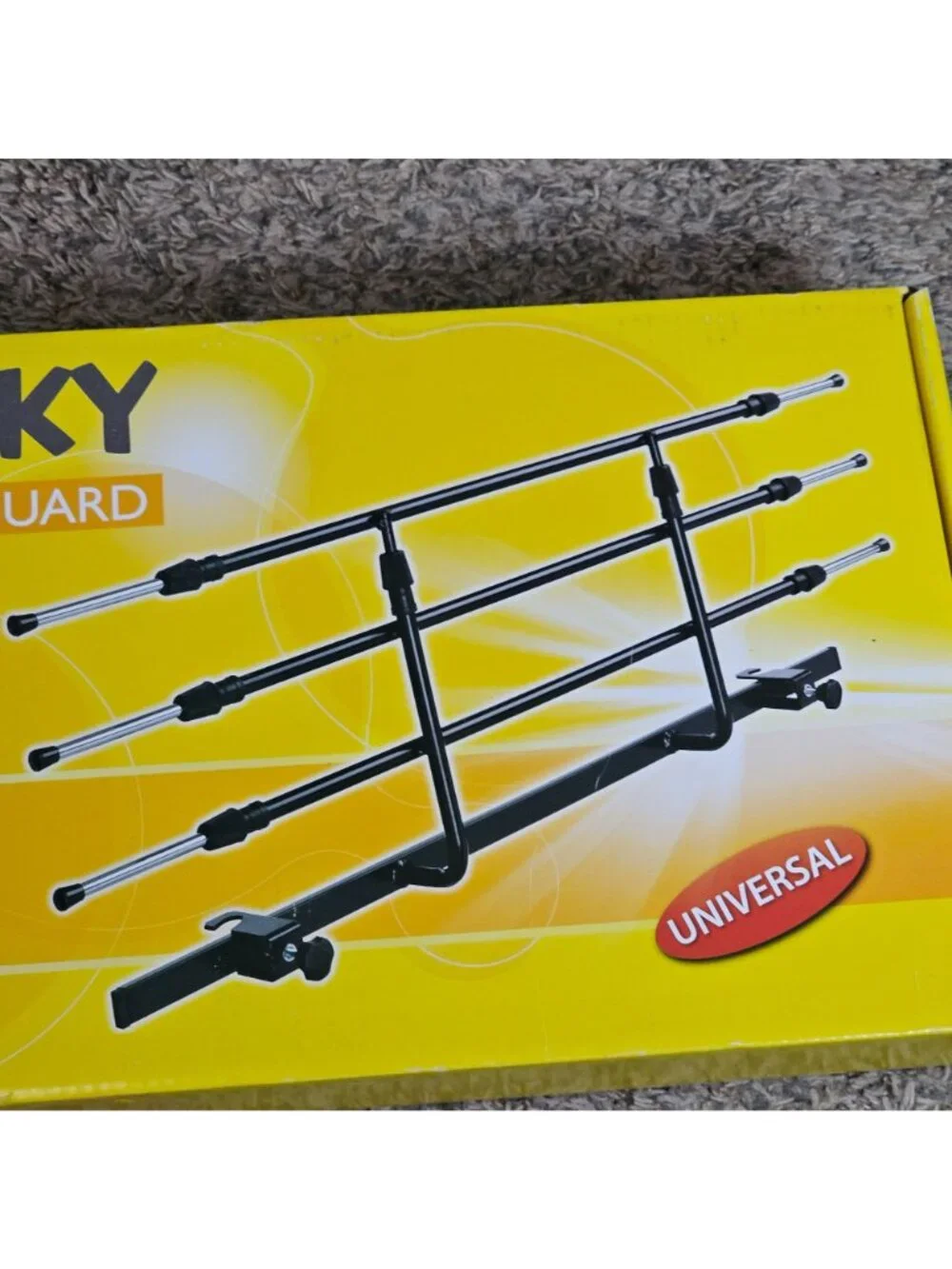 Walky Guard Universal Pet Barrier For Rear-Seat Headrests OPEN BOX